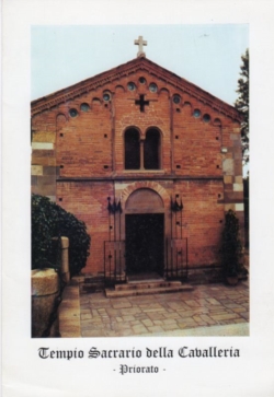 Cartoncino doppio con busta, Tempio Sacrario (Facciata)